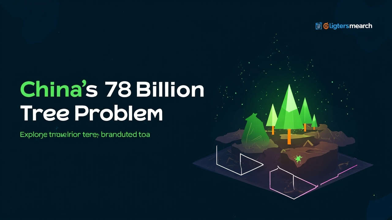 中国种了780亿棵树，本想救环境，结果闹出新麻烦