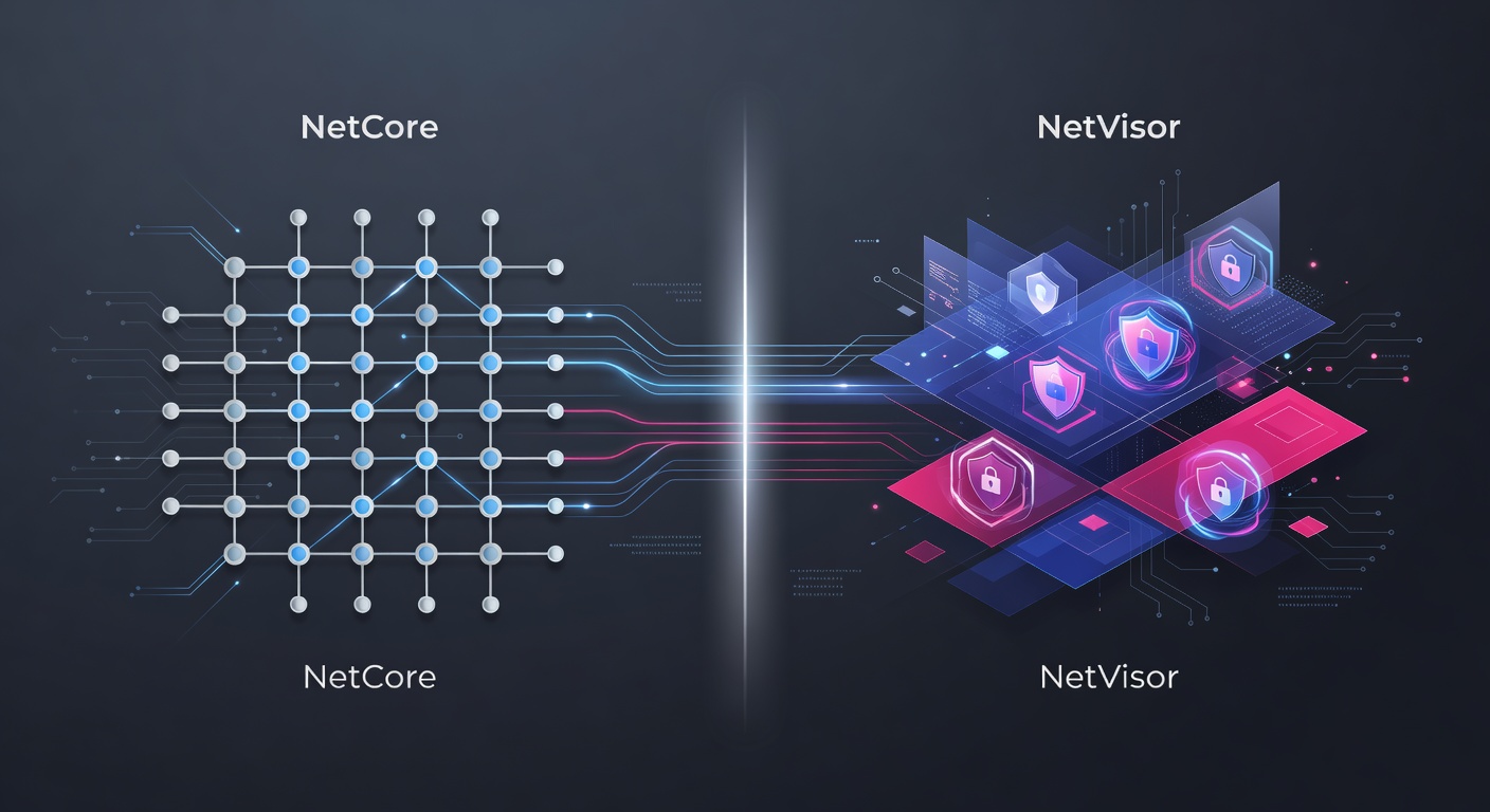 NetCore 和 NetVisor 到底有啥区别？你的生意得赶紧搞清楚