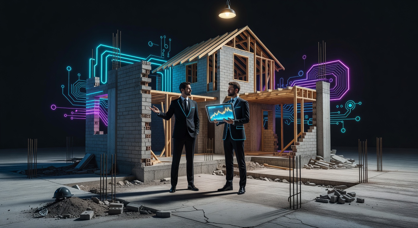 Крипто злато срещу реални тухли: защо богатството ти се срива на строителна площадка