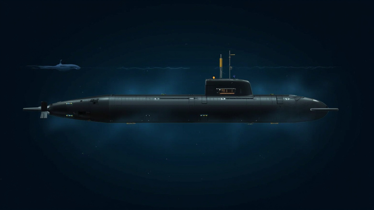 Duikboot botst letterlijk op rotsbodem