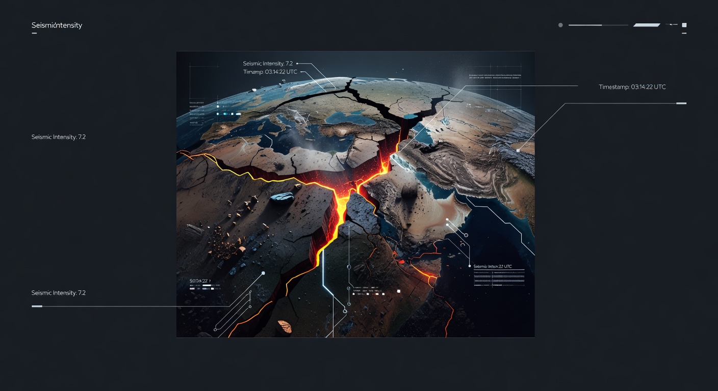 Erdbeben filmt Riss in der Erde – und es ist ein einziges Chaos!