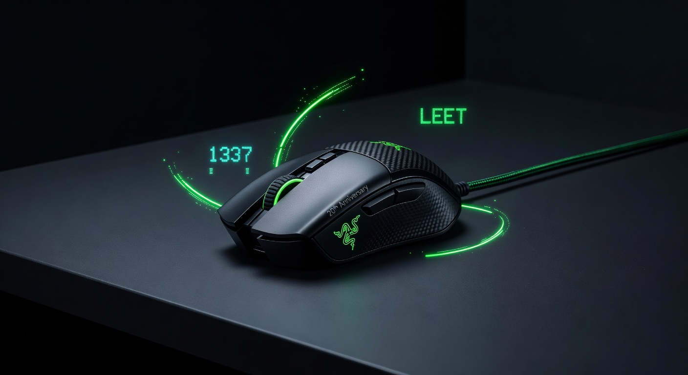 Razer's €1337 muis: nostalgie botst op meme-prijs