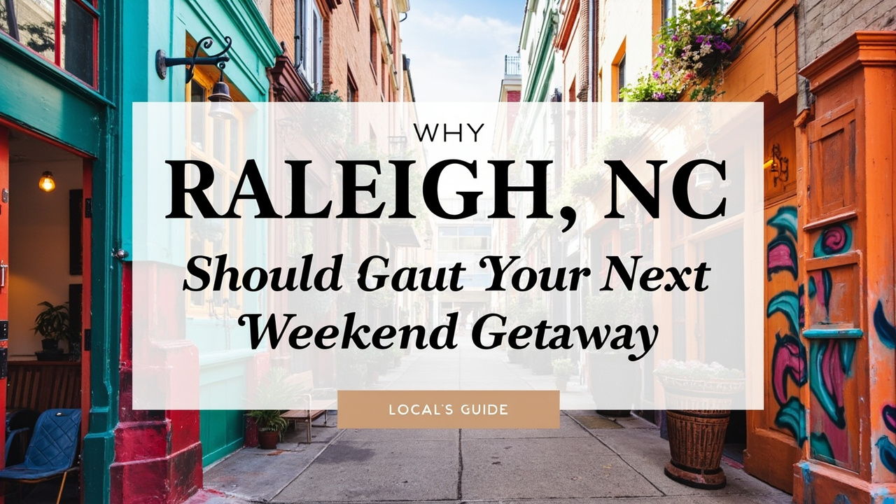 Why Raleigh, NC Should Be Your Next Weekend Getaway (Local's Guide)