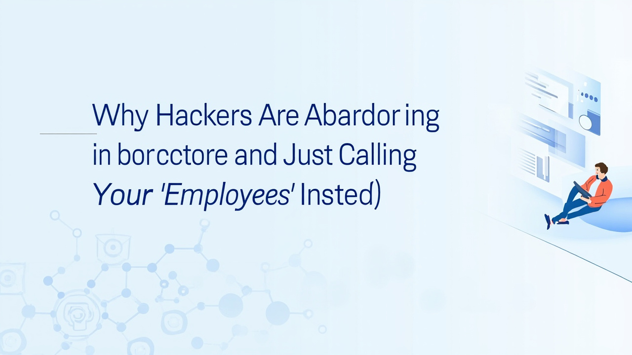 Why Hackers Are Abandoning Code and Just Calling Your Employees Instead