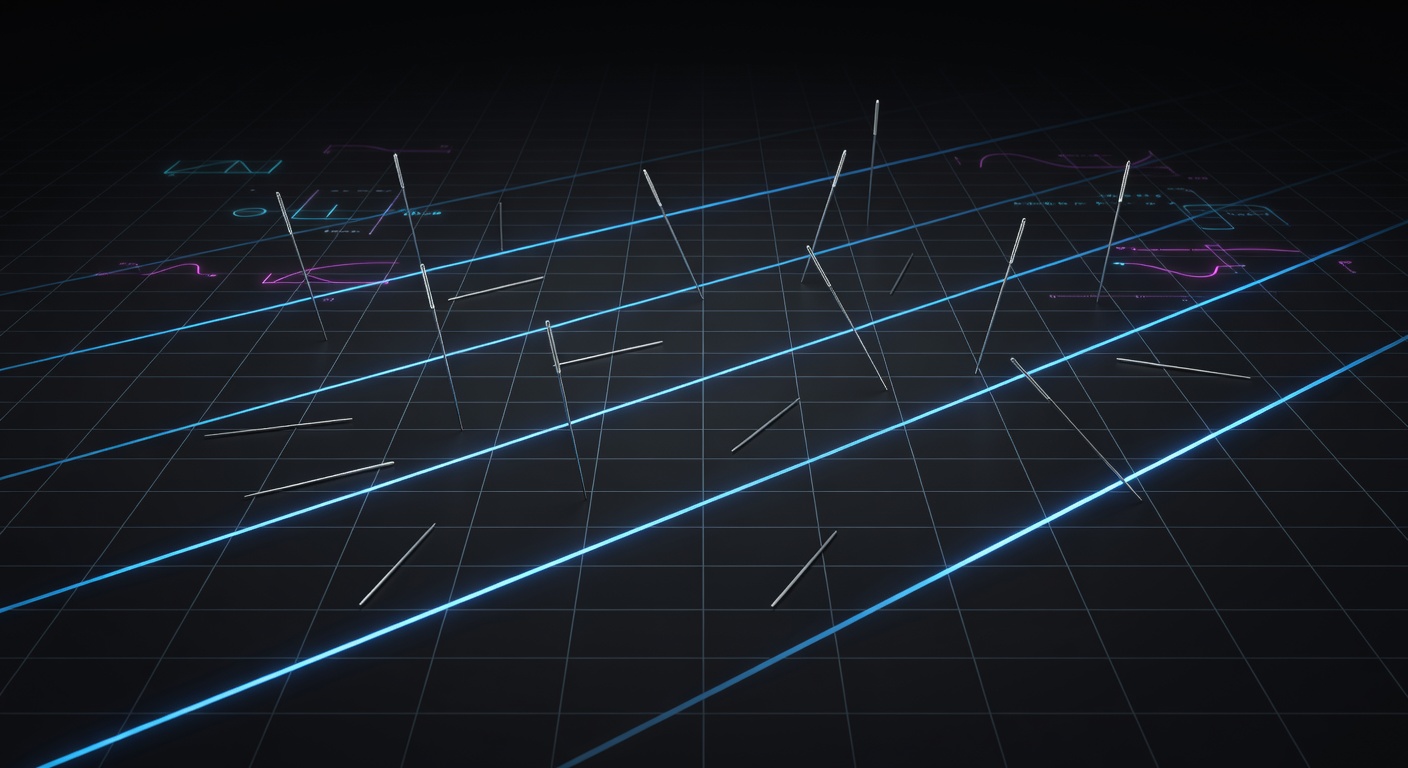 Cel mai nebun mod de a calcula π: aruncă niște ace!