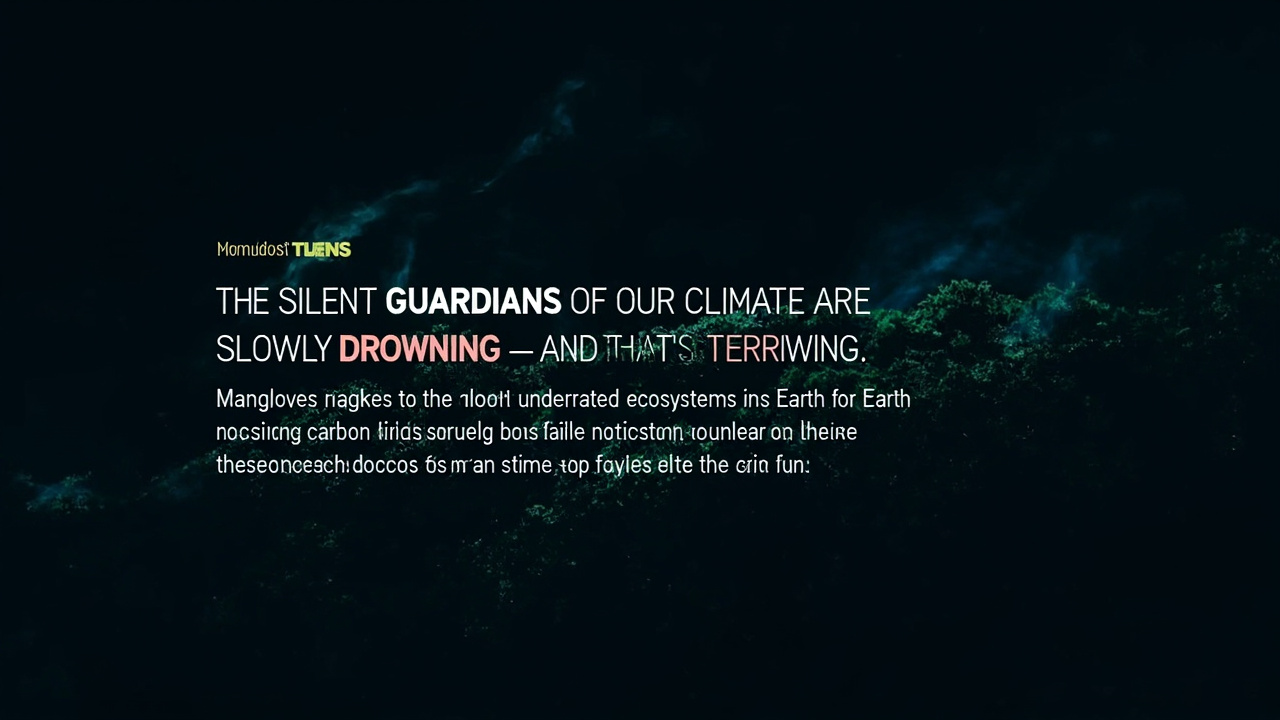 The Silent Guardians of Our Climate Are Slowly Drowning — And That's Terrifying
