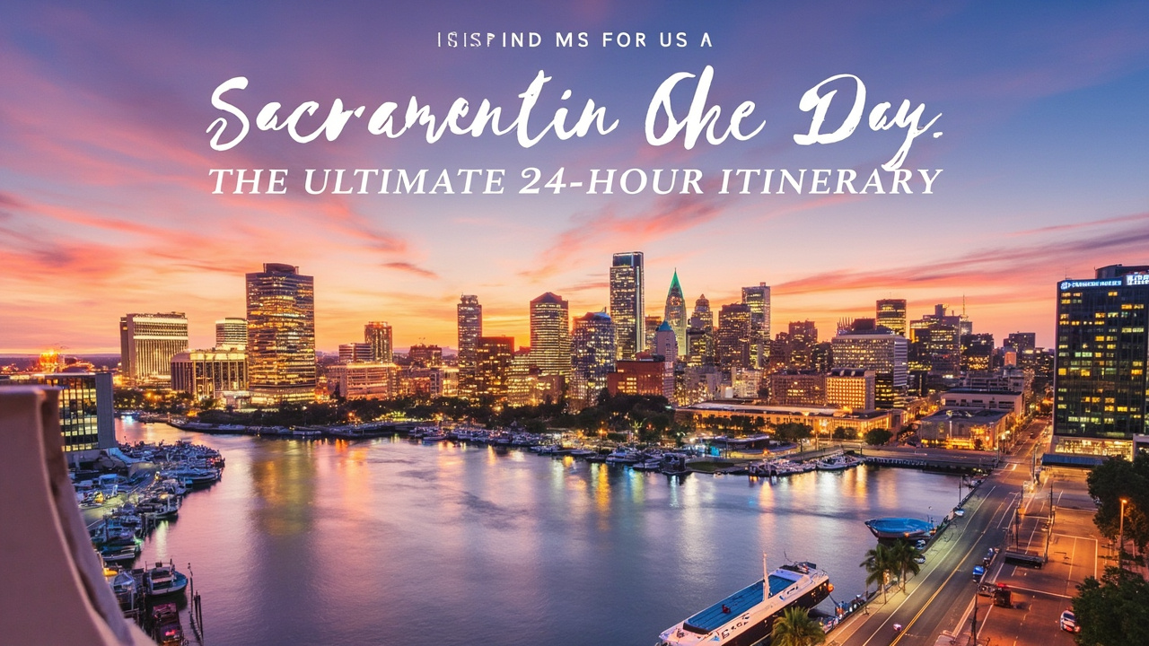 What To See In Sacramento In One Day: The Ultimate 24-Hour Itinerary