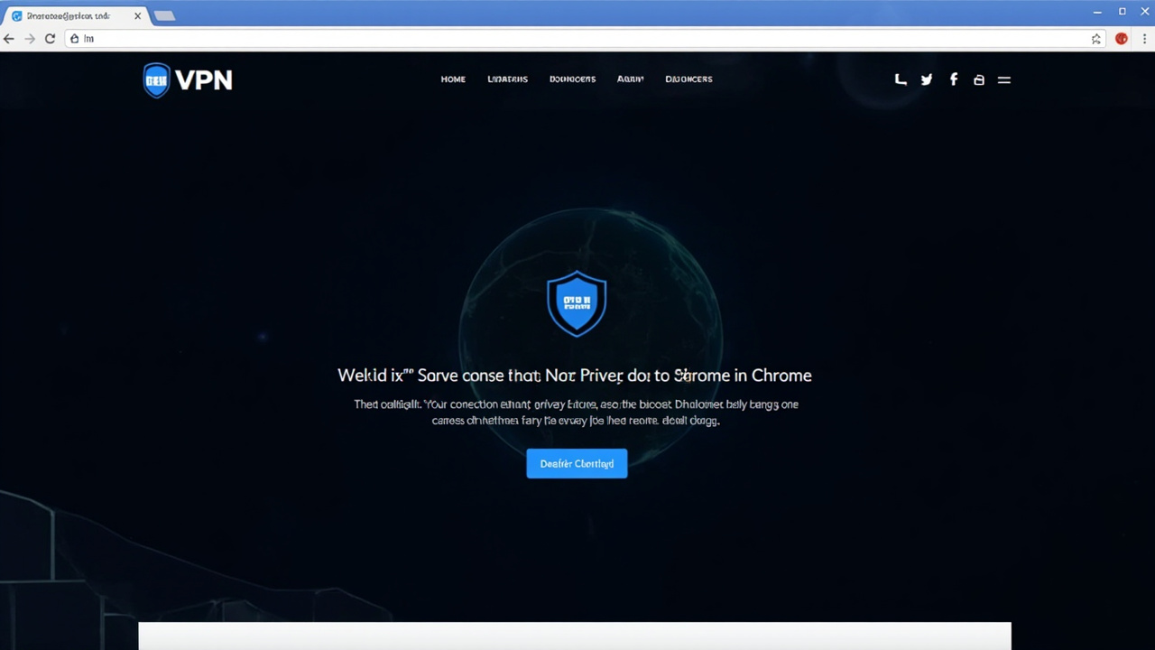 How to Fix "Your Connection Is Not Private" Error in Chrome — Complete Guide