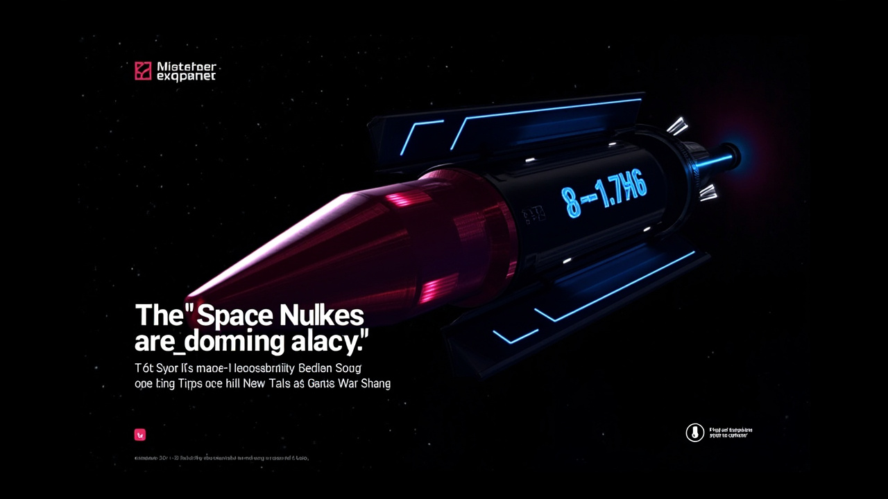 The Space Nukes Are Coming Back (And This Time It's Not Just a Cold War Scare)