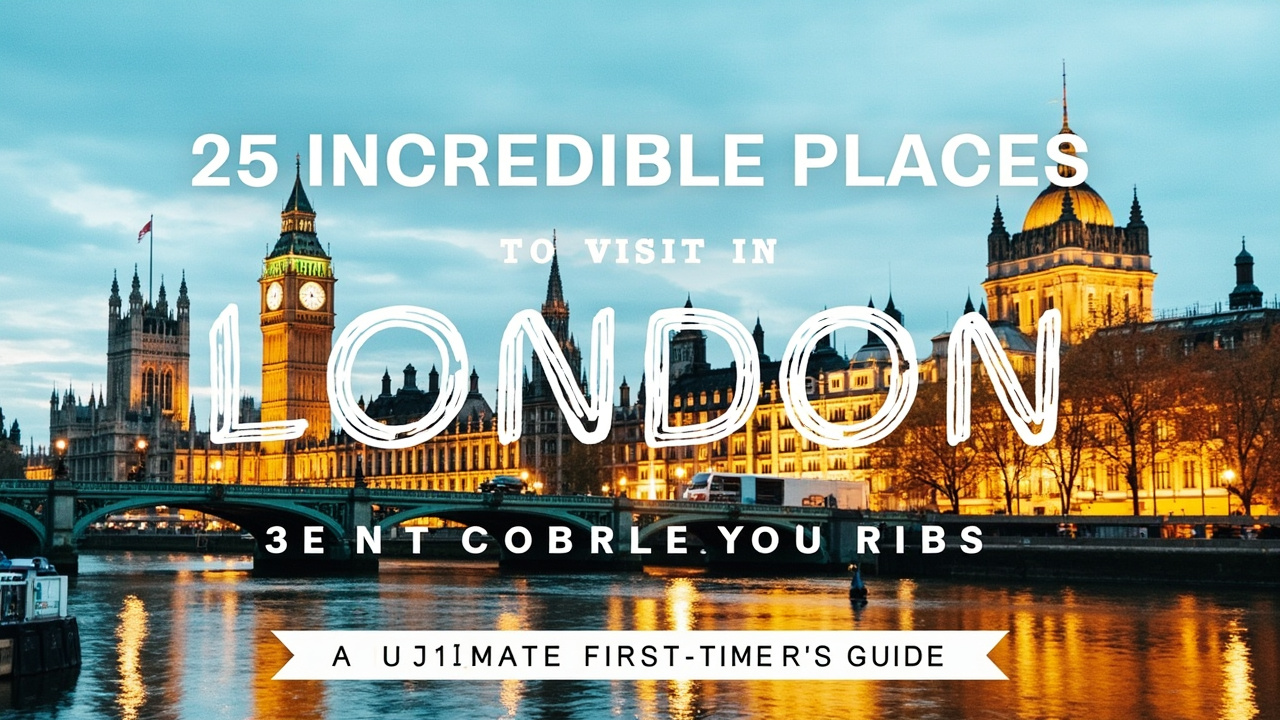 25 fantastiske steder i London du skal besøge