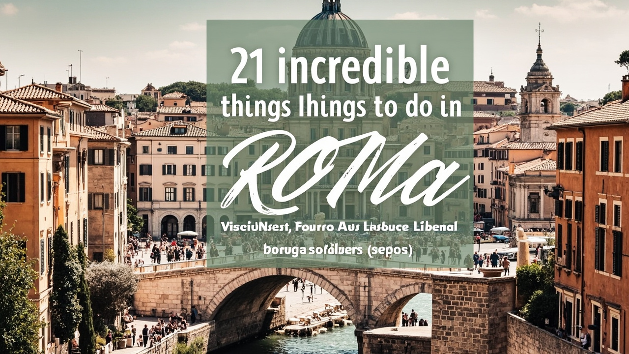 21 Incredible Things To Do In Rome: From Ancient Wonders To Secret Neighborhoods