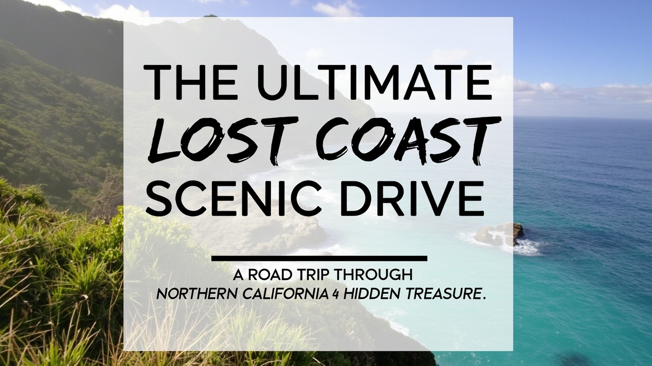 The Ultimate Lost Coast Scenic Drive: A Road Trip Through Northern California's Hidden Treasure