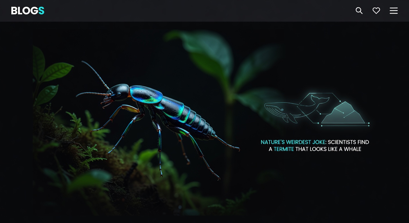 Naturens vildeste joke: Termit, der ligner en hval!