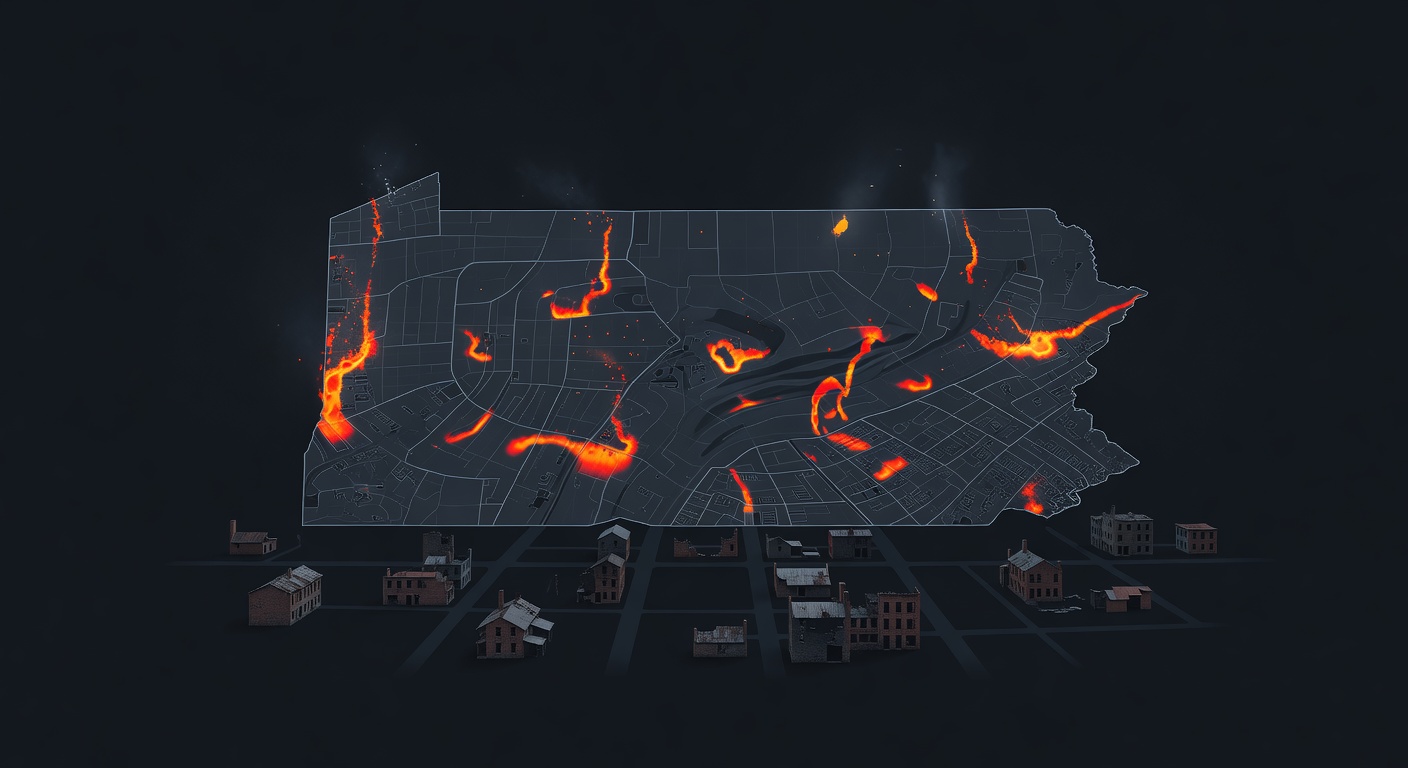 Город-призрак, который горит 60 лет без остановки