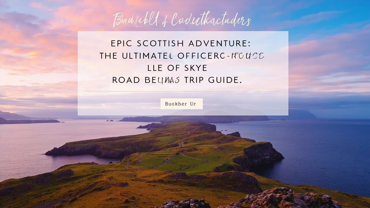 Epic Scottish Adventure: The Ultimate Edinburgh to Isle of Skye Road Trip Guide
