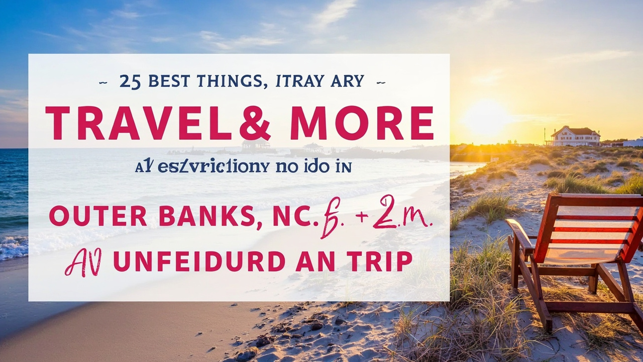 25 Best Things to Do in Outer Banks, NC for an Unforgettable Trip