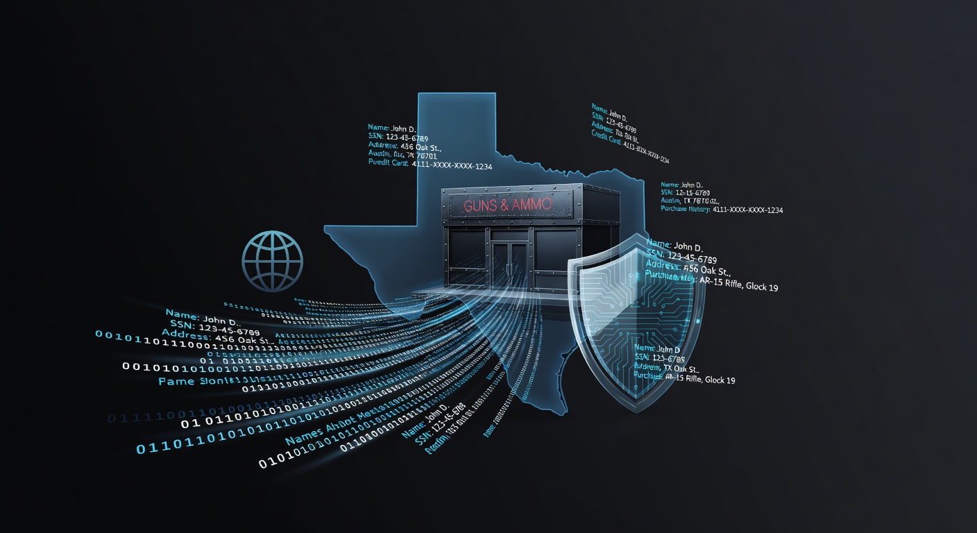 德州枪店数据泄露，2.1万客户信息全曝光——你的个人信息上网就没安全了