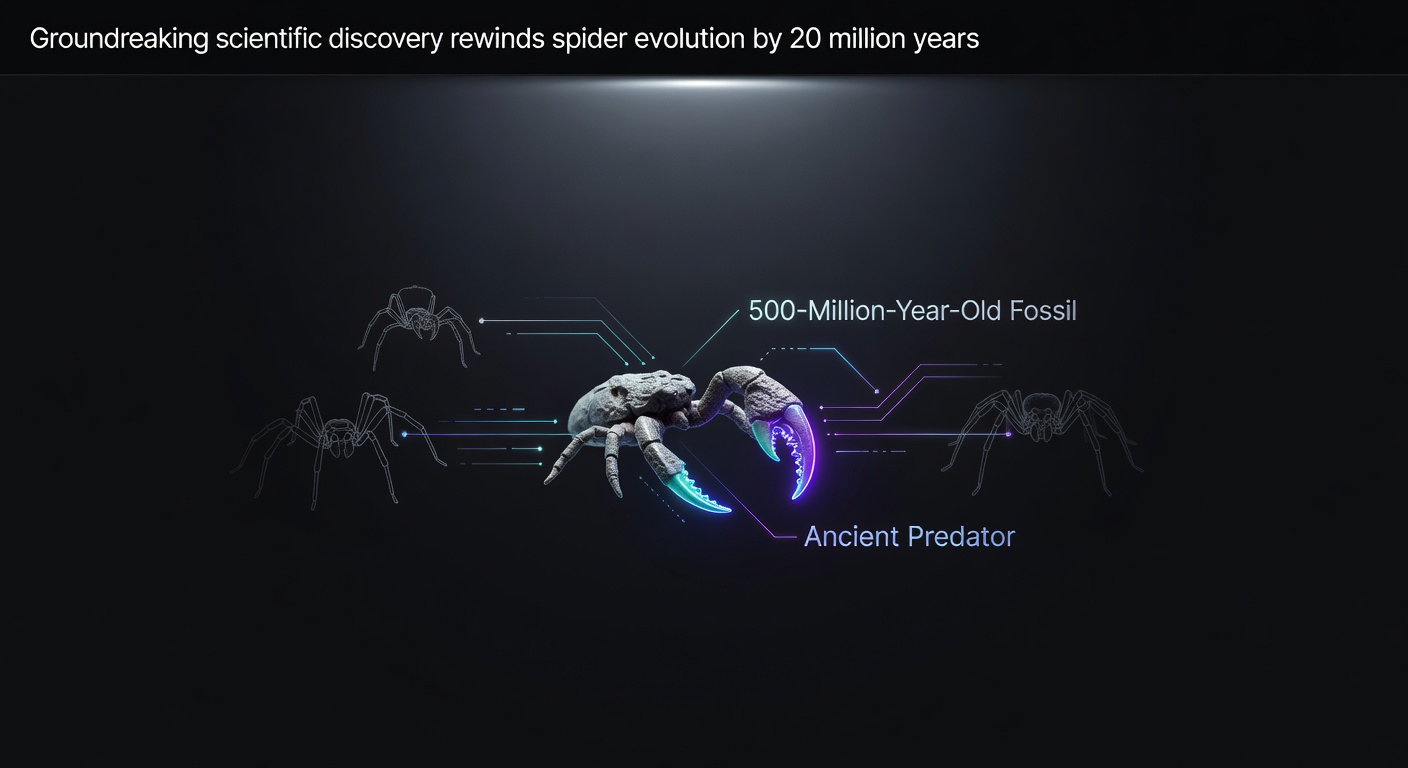 蜘蛛进化倒退两千万年，就因这枚小爪子