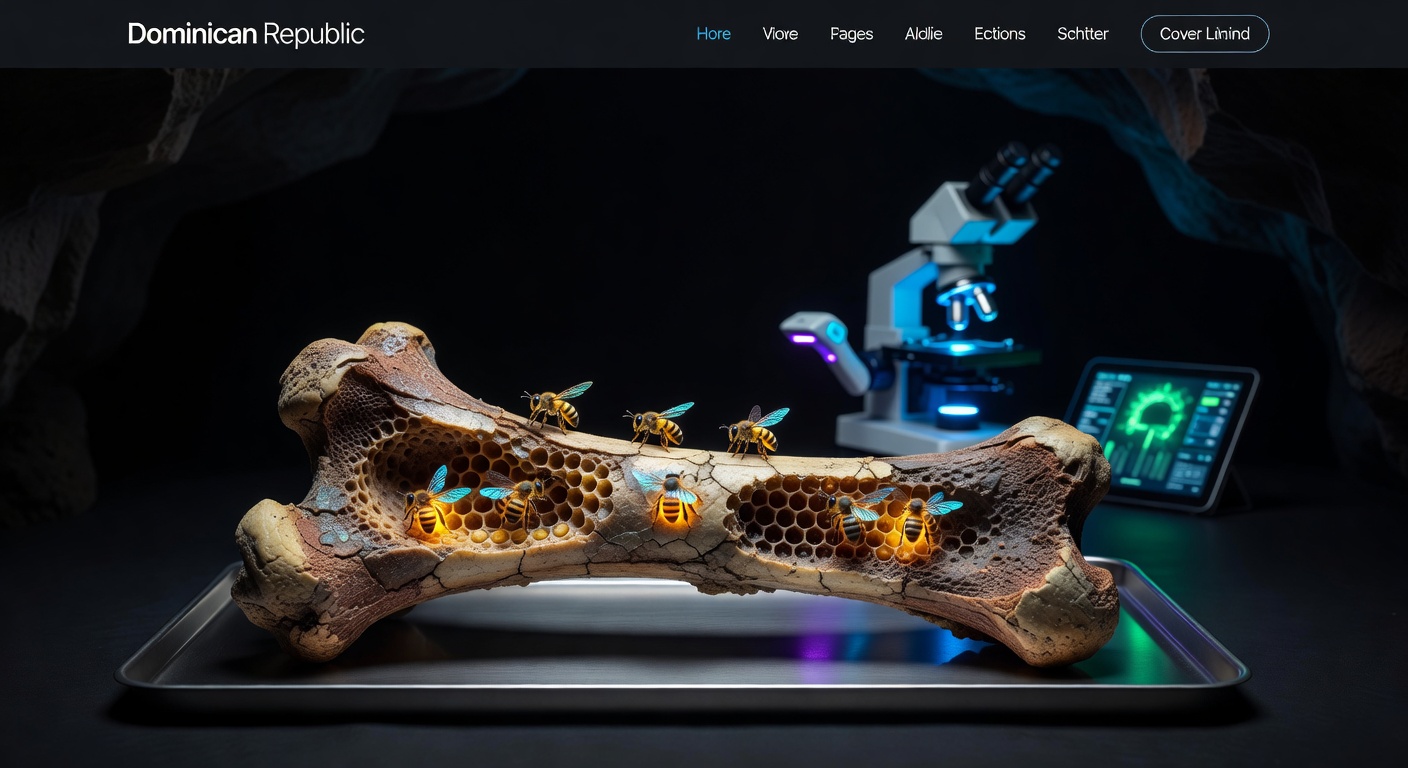 When Ancient Bones Became Bee Apartments: A Wild Discovery in a Caribbean Cave