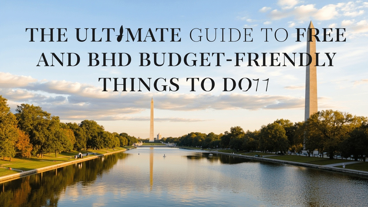 The Ultimate Guide to Free and Budget-Friendly Things to Do in Washington D.C.