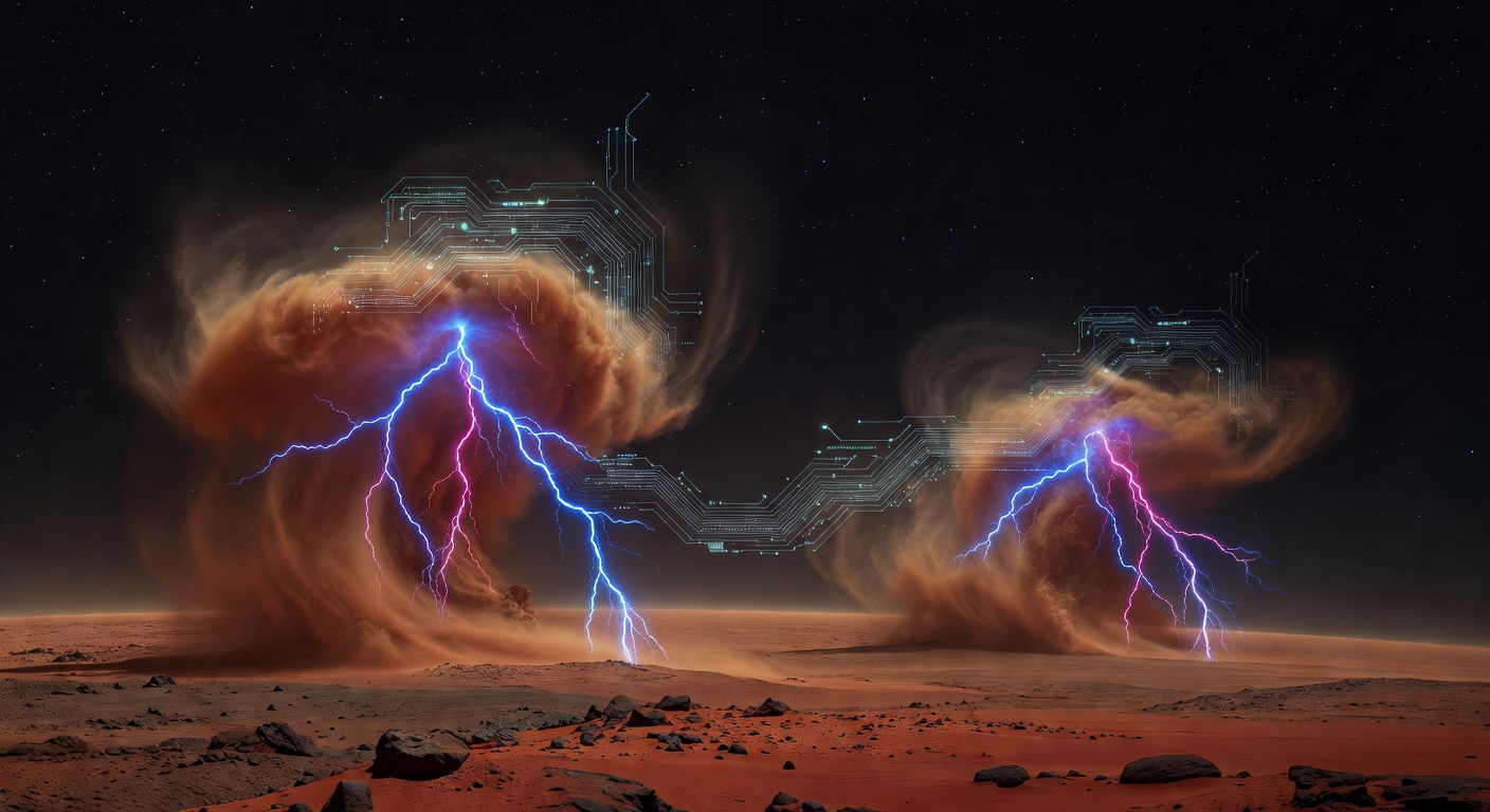 Mars Is Crackling With Hidden Electricity—And It's Completely Rewriting the Planet