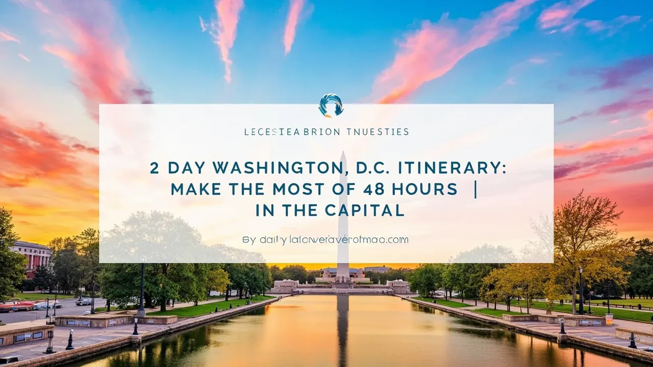 2 Day Washington, D.C. Itinerary: Make the Most of 48 Hours in the Capital