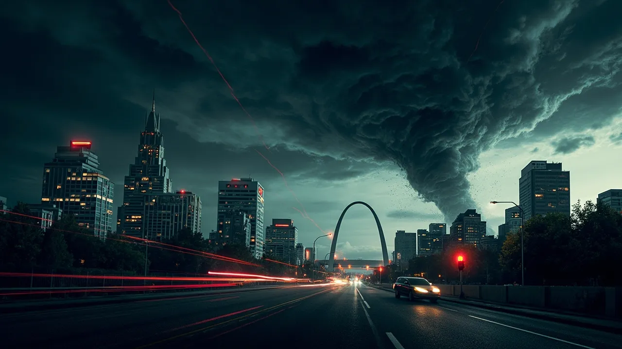 Da tornadoen forvandlet St. Louis til en krigssone