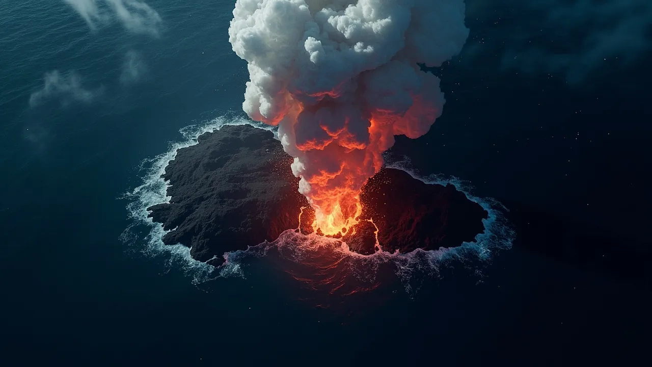 Earth Might Be Getting a Brand New Island — And We Get to Watch It Happen