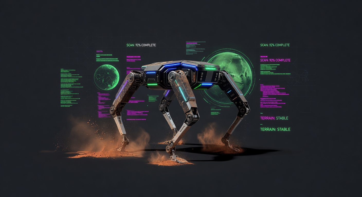 Marsroboten, der scorner planeten lynhurtigt