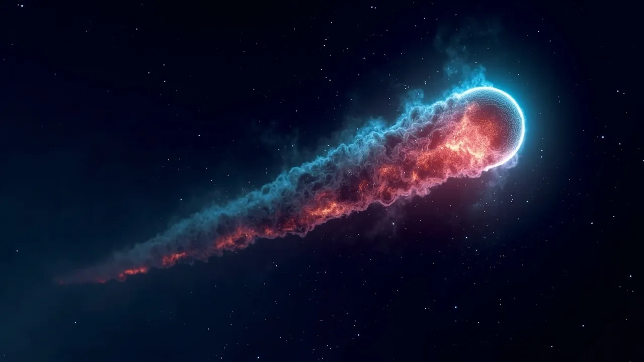 Questa cometa galleggia nell'alcol — gli scienziati non credono ai loro occhi