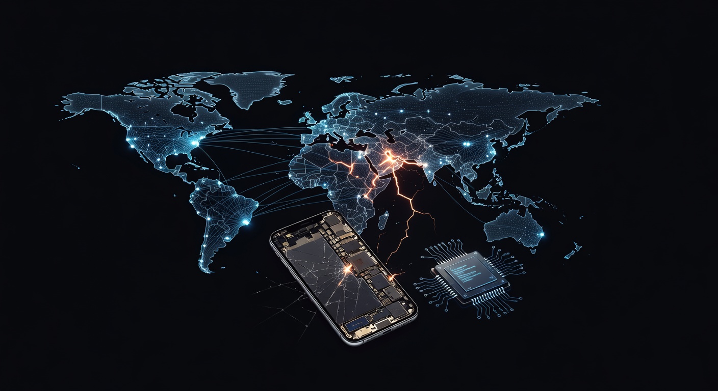 Proč válka na Blízkém východě může rozbít tvůj iPhone (a zpomalit AI)