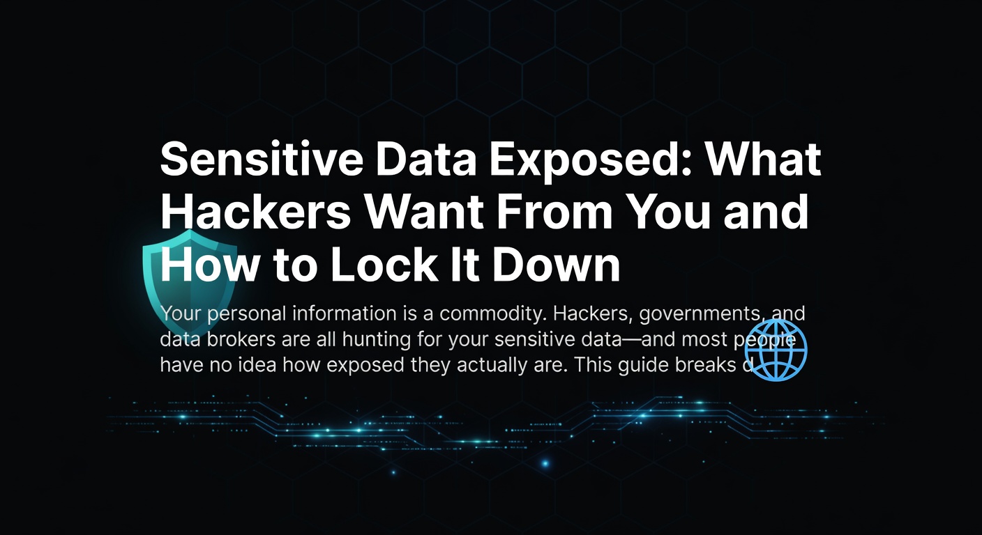 Προσωπικά Στοιχεία στο Έλεος: Τι Θέλουν οι Χάκερ και Πώς τα Προστατεύεις