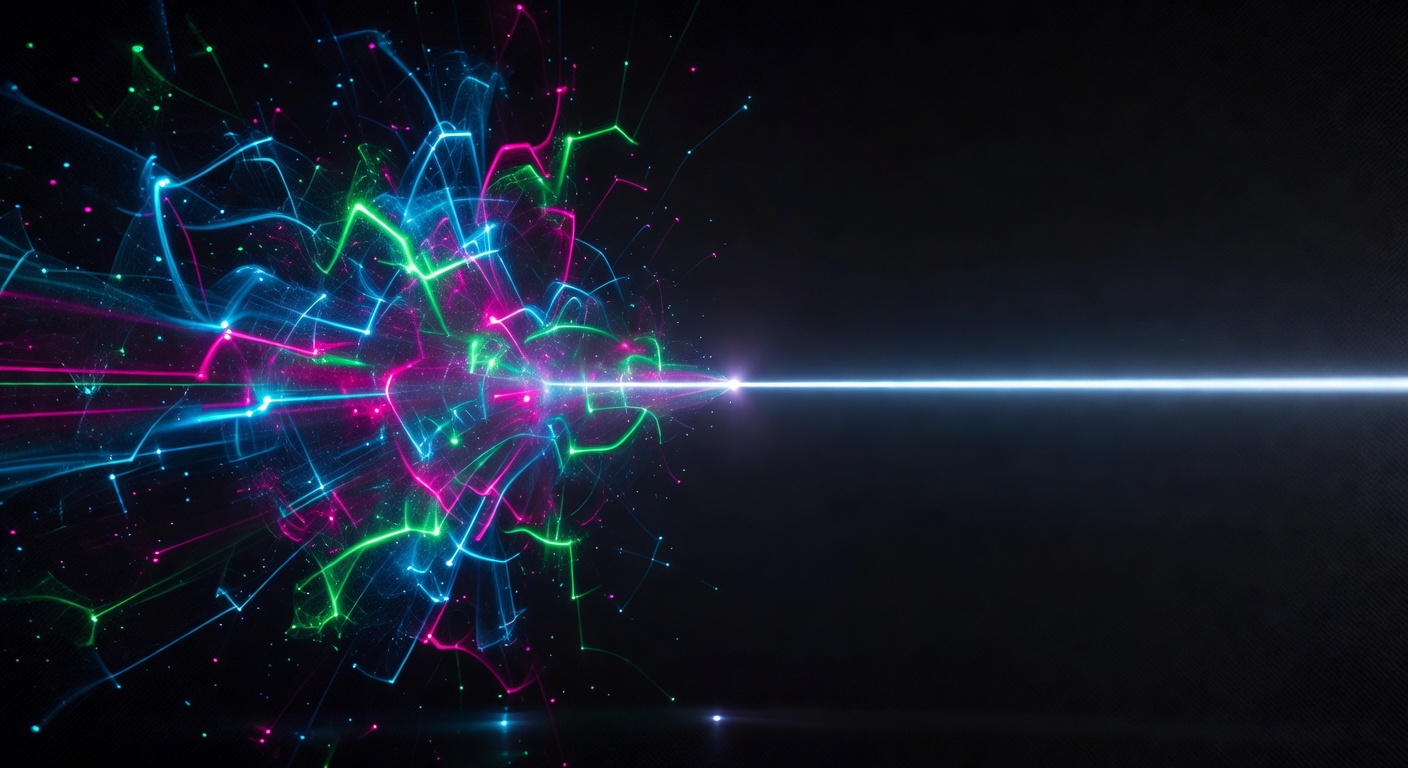 Chaotisches Laserlicht wird brav – und warum Ärzte aufhorchen sollten