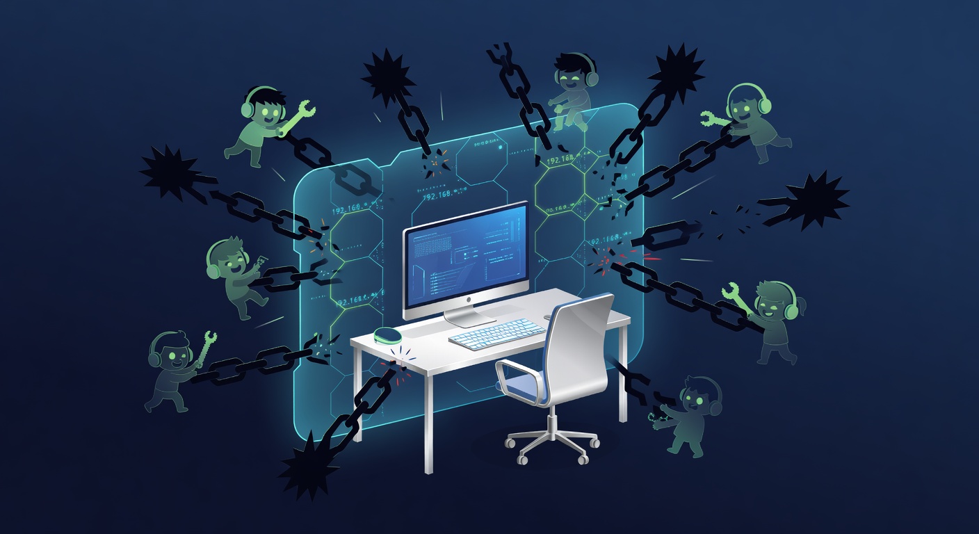 Your Home Office Is Under Siege (And Your Kids Know It)