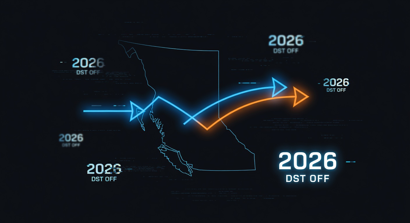 Британская Колумбия наконец-то упростила часовые пояса! Давно пора!