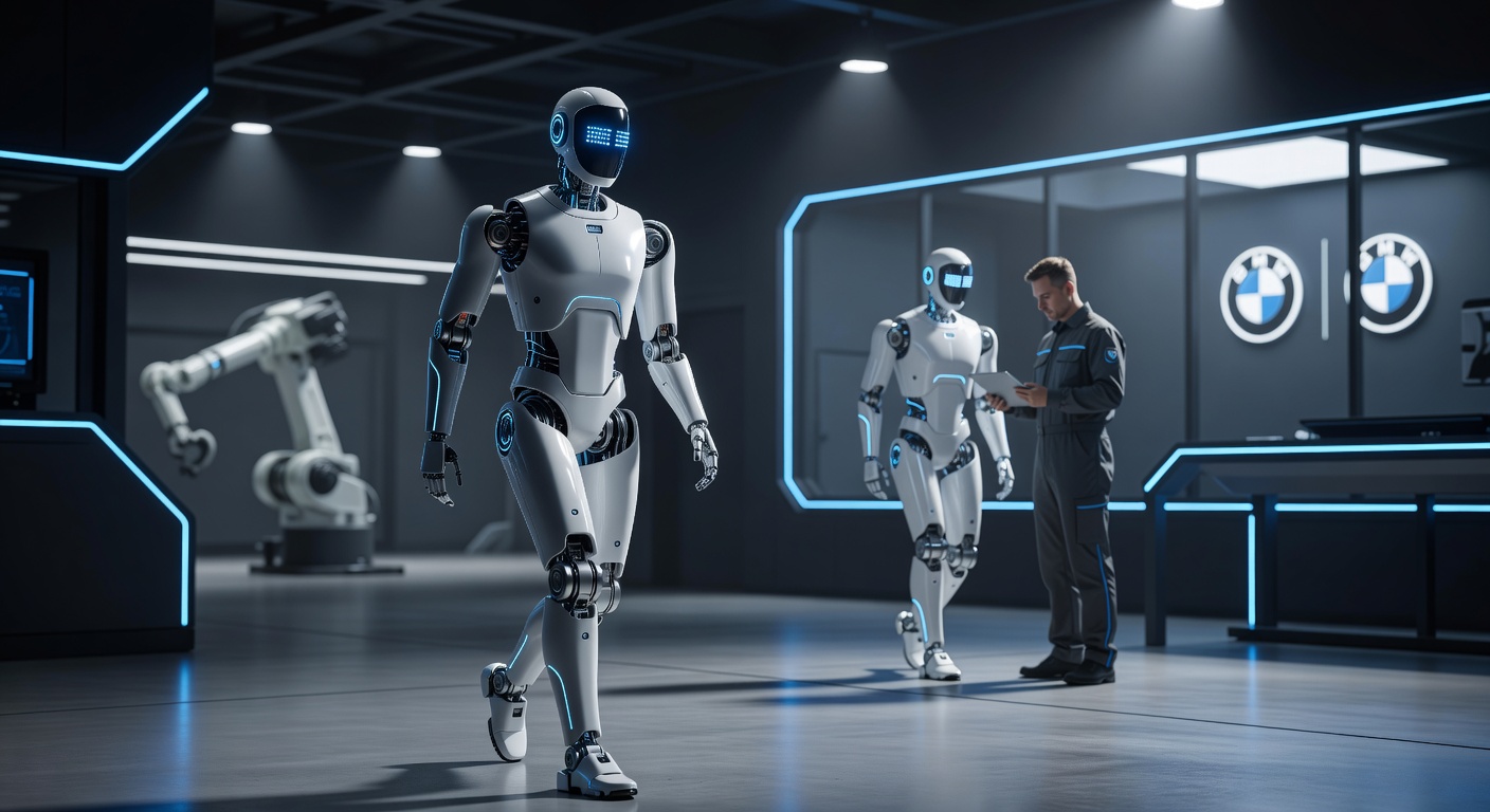 BMW Germaniyaga robot hamkasblar olib keldi – ular siz o‘ylagandan ham insonroq!