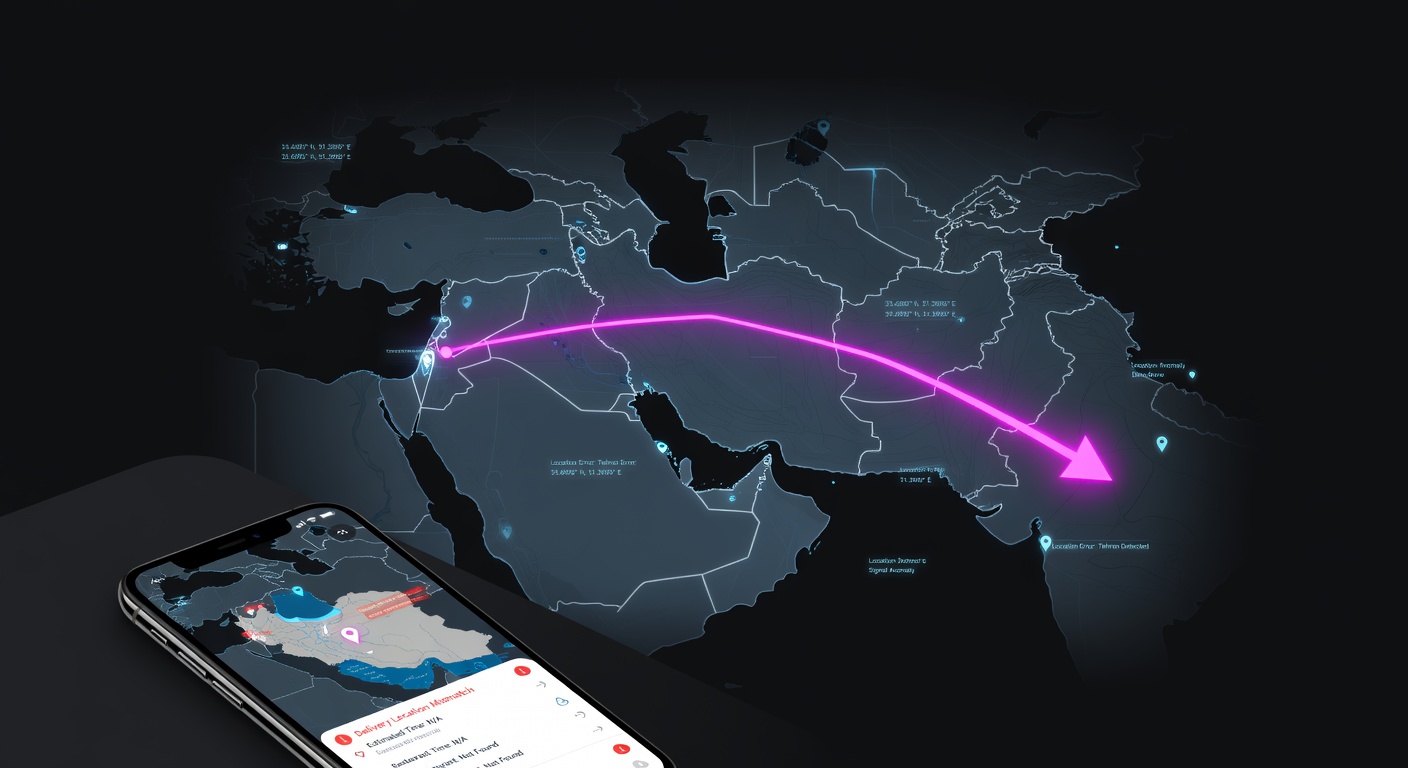 When Your GPS Thinks You're in Another Country: The Iranian Glitch That's Confusing the World