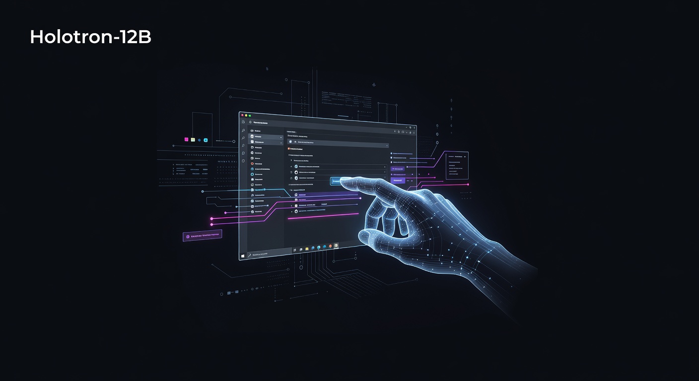Holotron-12B：真正会用电脑的AI来了！