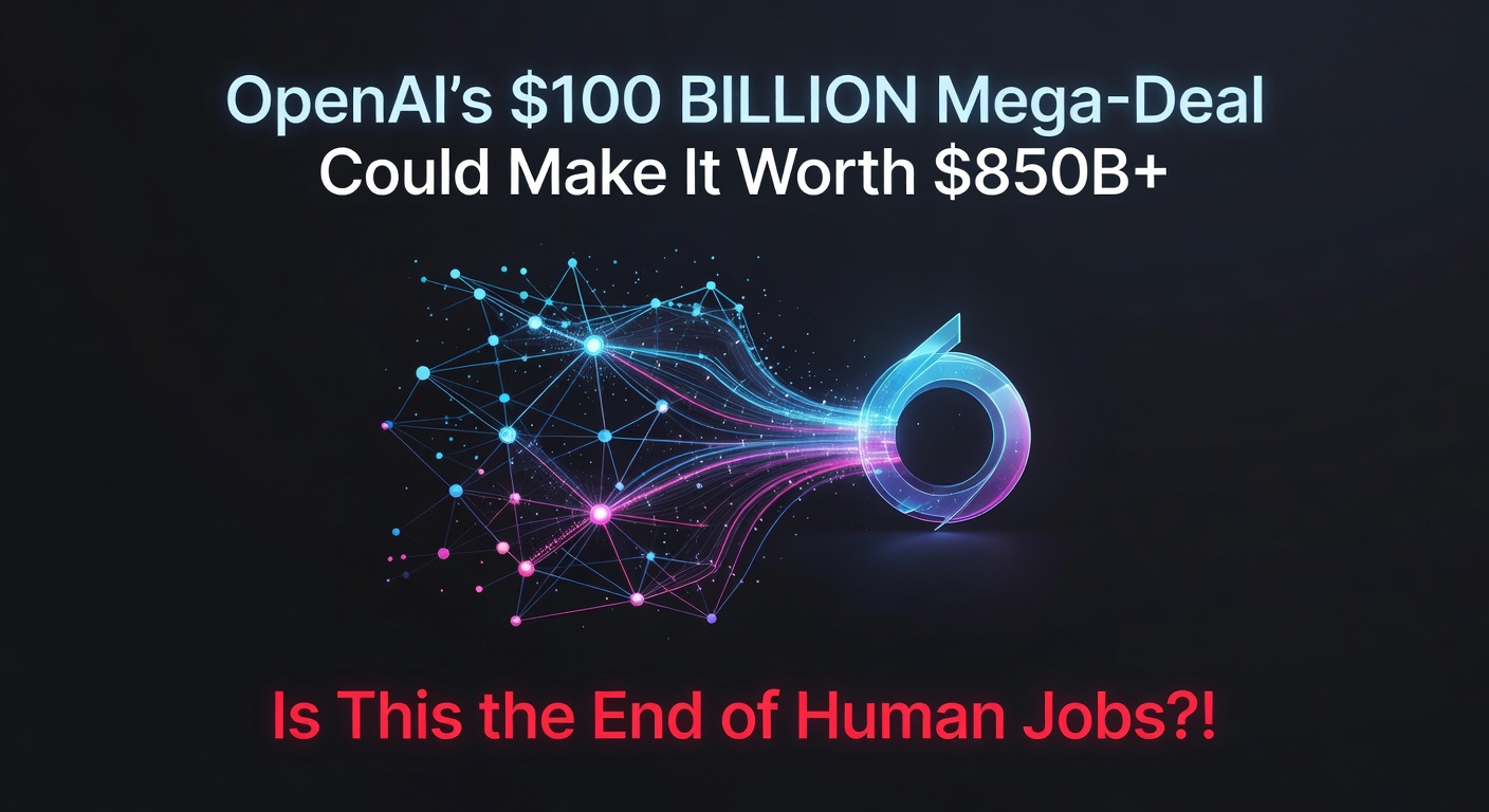 OpenAI's $100 BILLION Mega-Deal Could Make It Worth $850B+ – Is This the End of Human Jobs?!