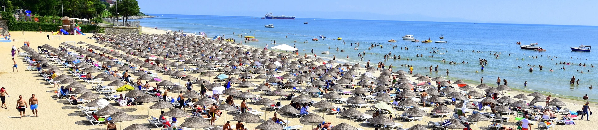 伊斯坦布尔的海滩