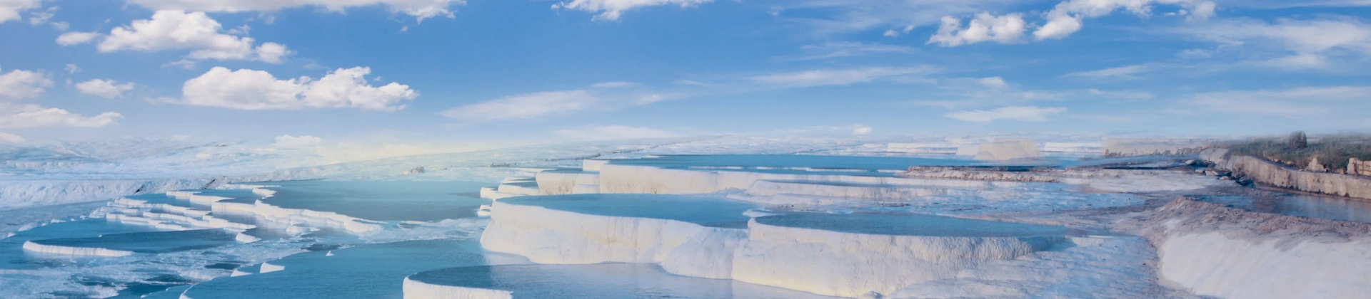 Pamukkale: Turkiets överjordiska bomullsslott