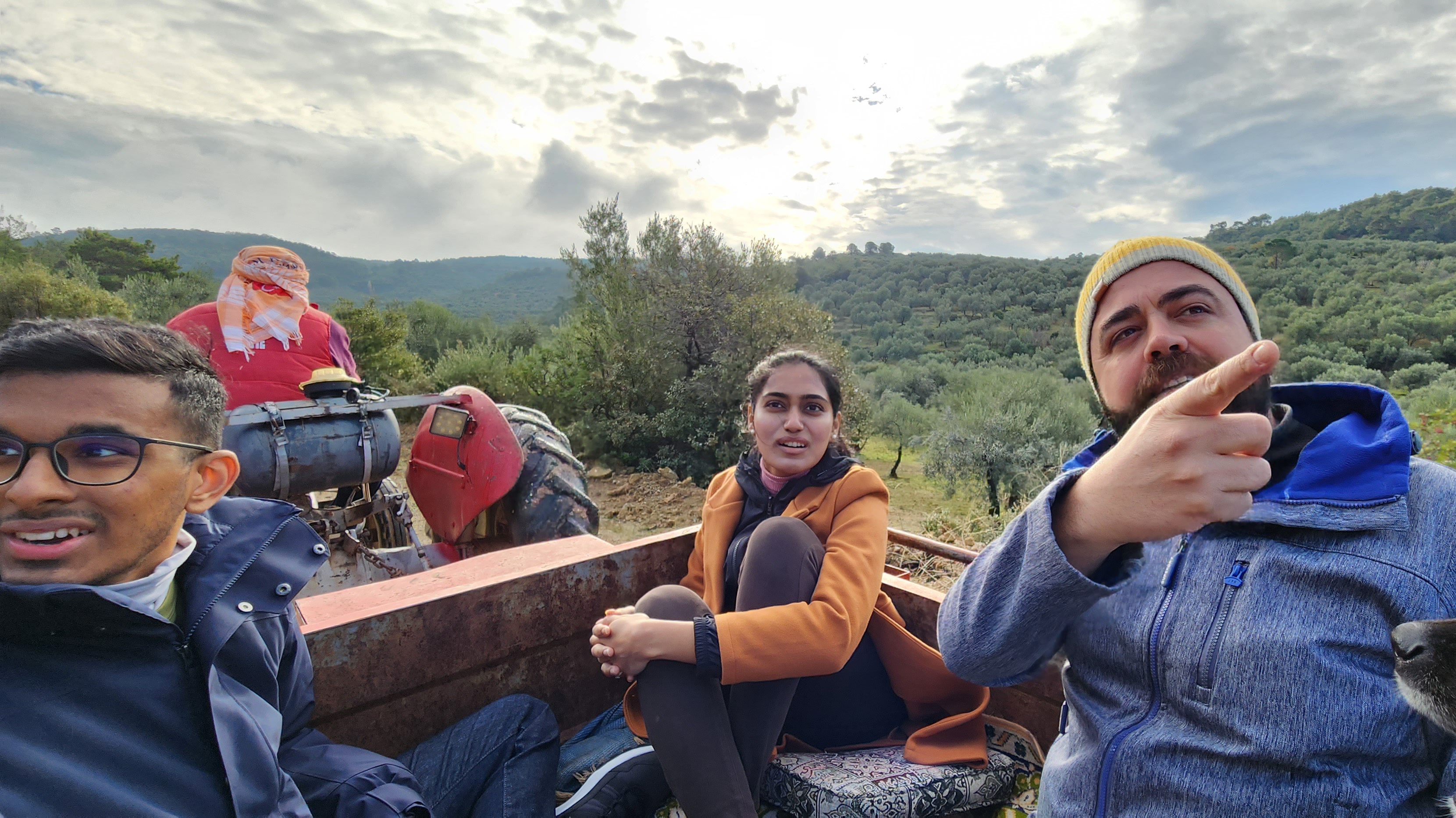 Heading to Olive Field