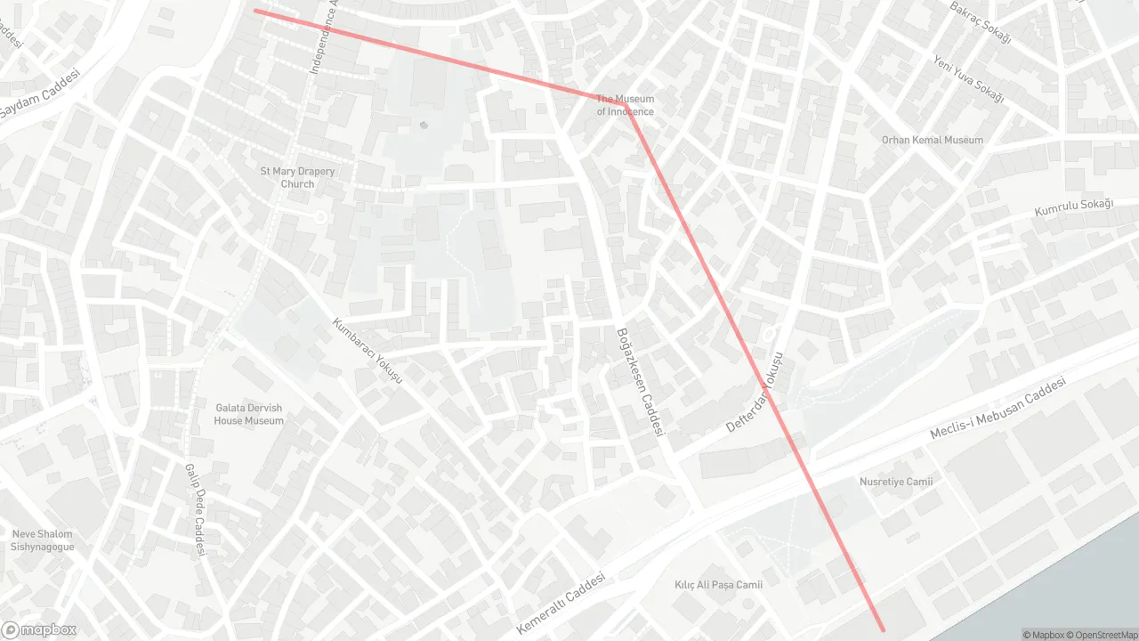 Contemporary Istanbul map