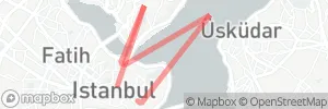 Fam Trip in Istanbul map